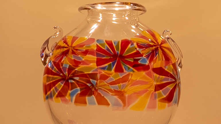 Murano Glass Vase 9479